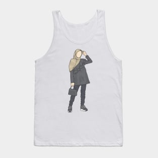 Elegant Black Moon Collection Tank Top